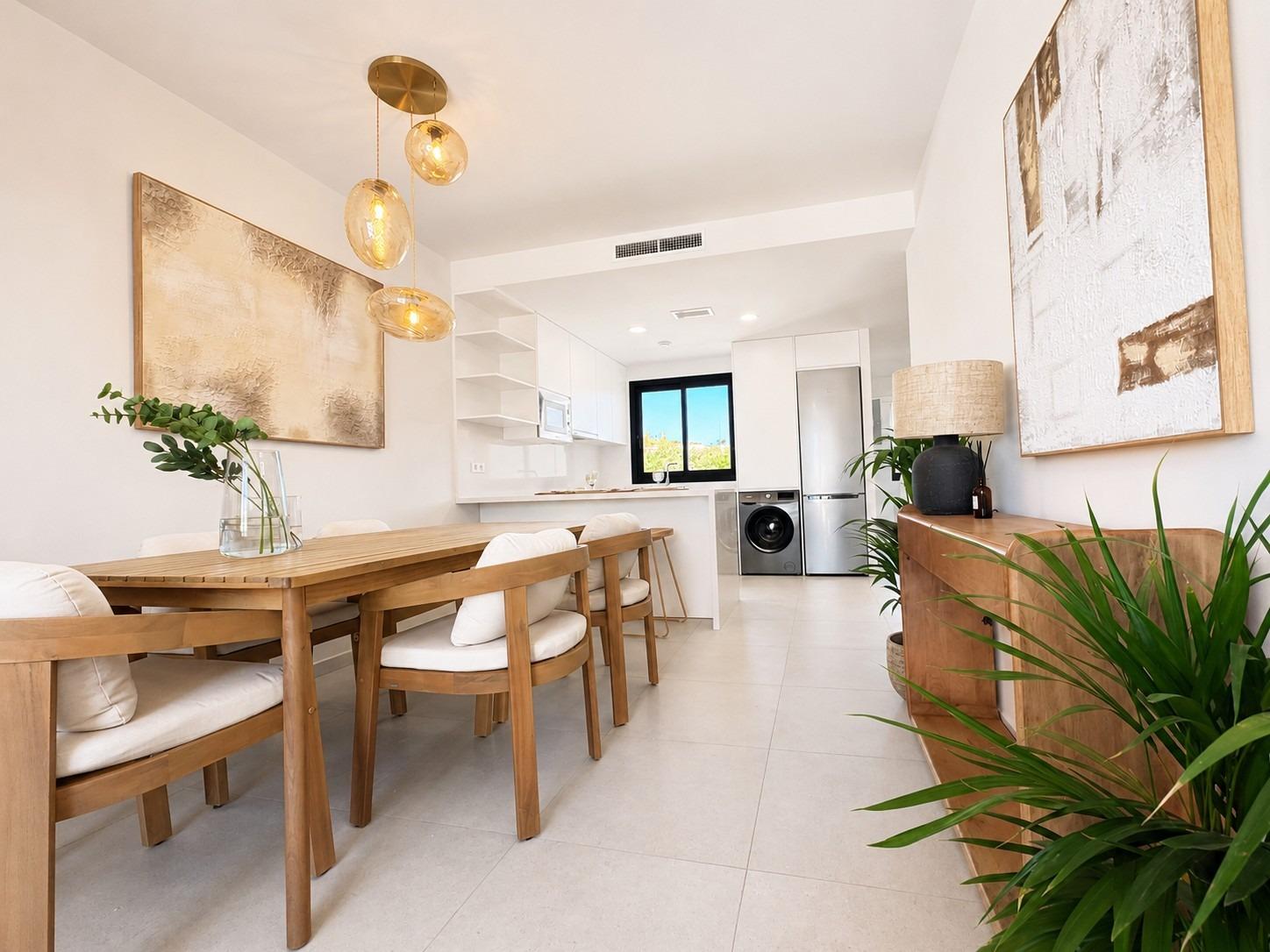Adosados y villas adosadas de nueva construcción, listas para entrar a vivir, en Altaona Golf Resort, Murcia