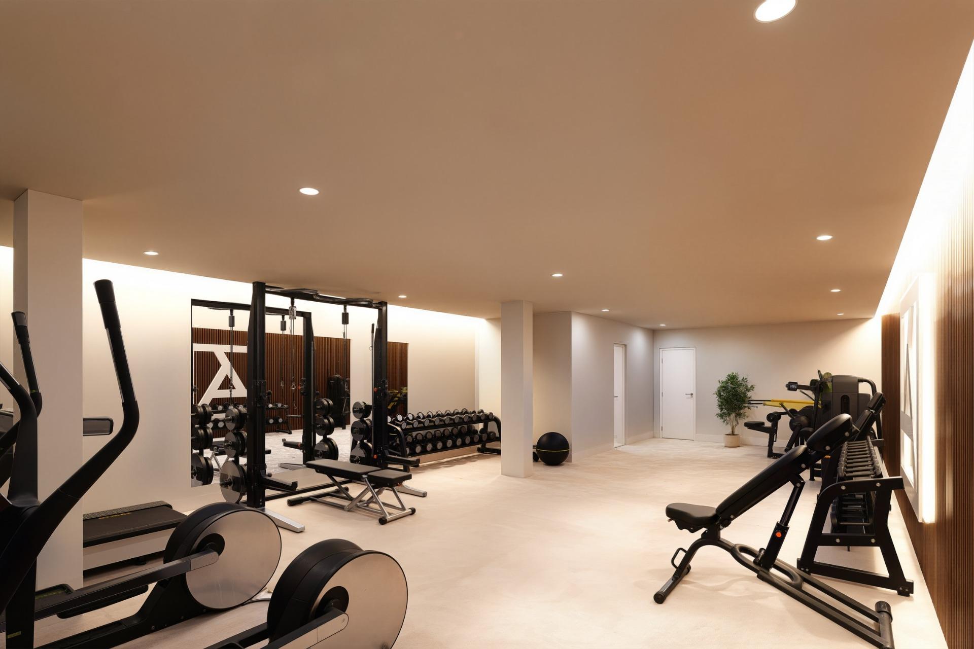 Villas de nueva construcción con piscina privada en Serena Golf-Los Alcázares