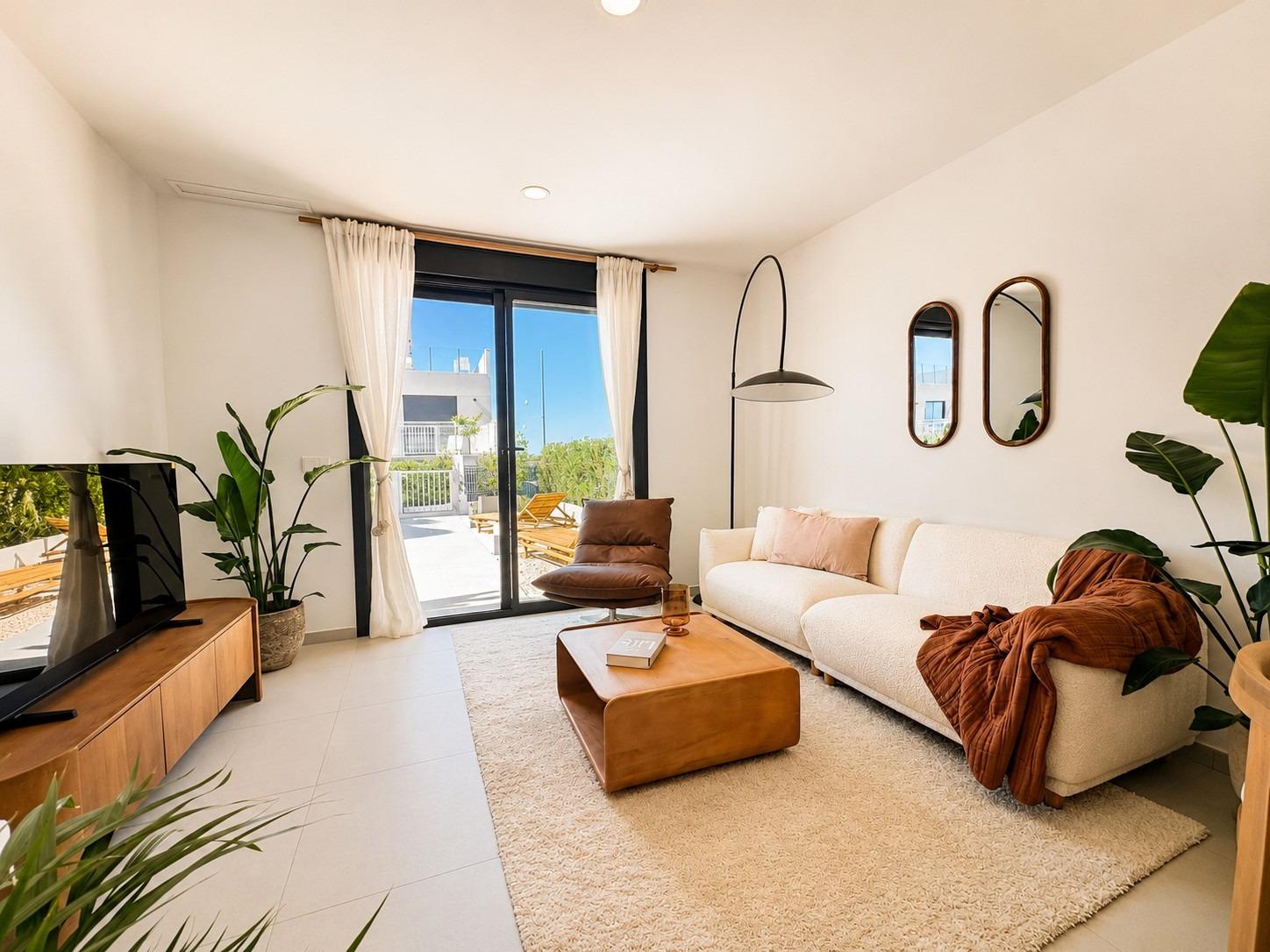 Adosados y villas adosadas de nueva construcción, listas para entrar a vivir, en Altaona Golf Resort, Murcia