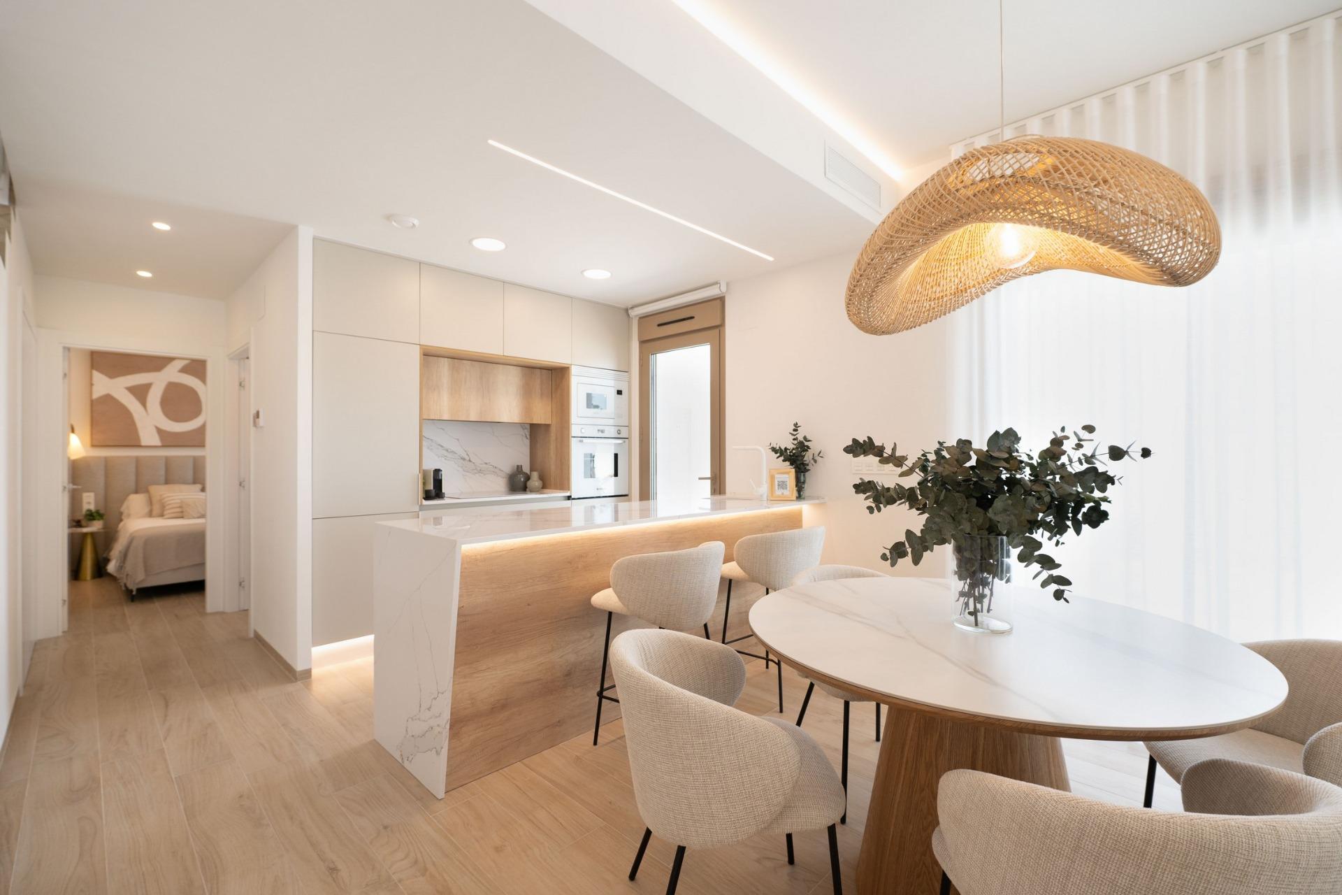 Villas de nueva construcción con piscina privada en Serena Golf-Los Alcázares