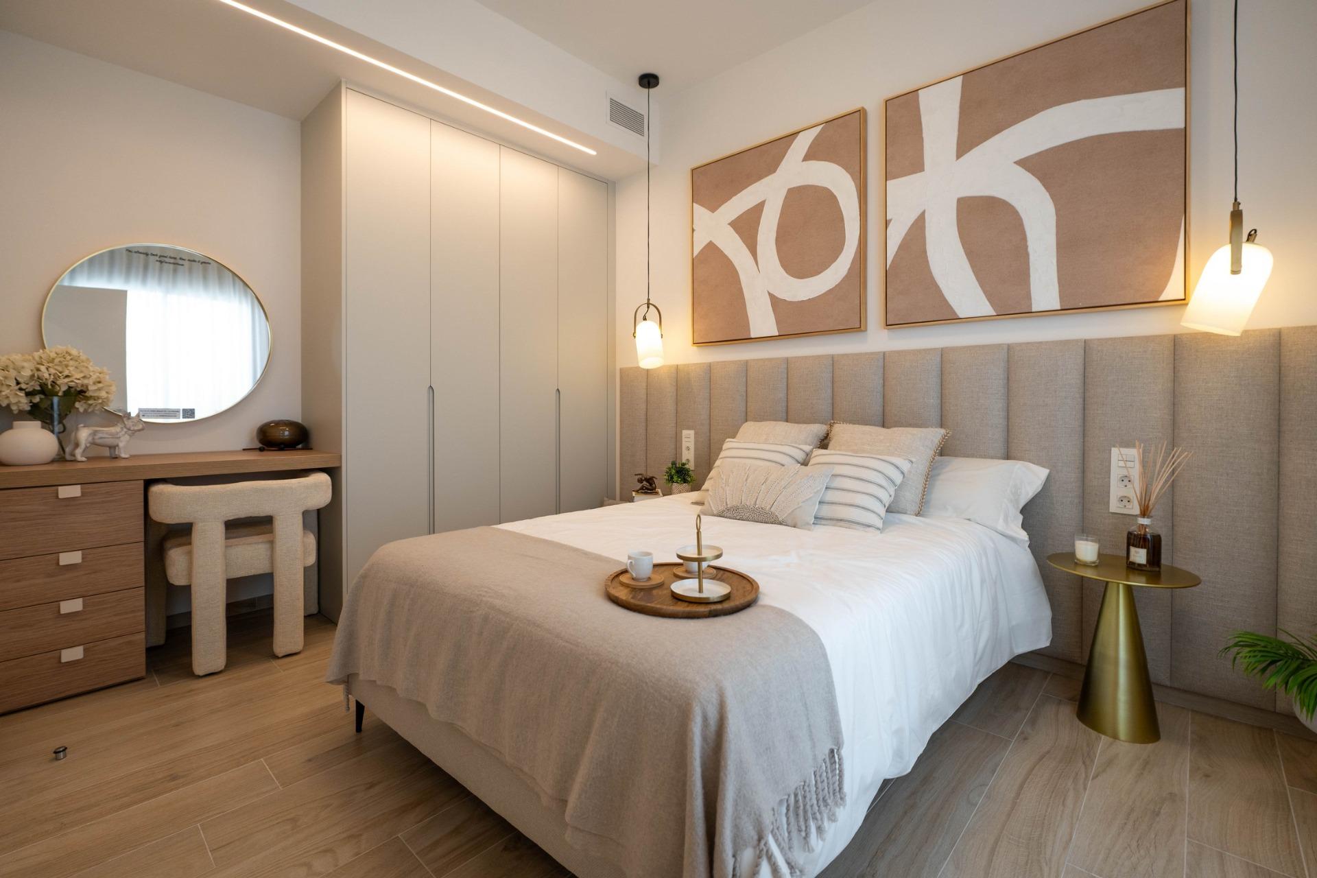 Villas de nueva construcción con piscina privada en Serena Golf-Los Alcázares