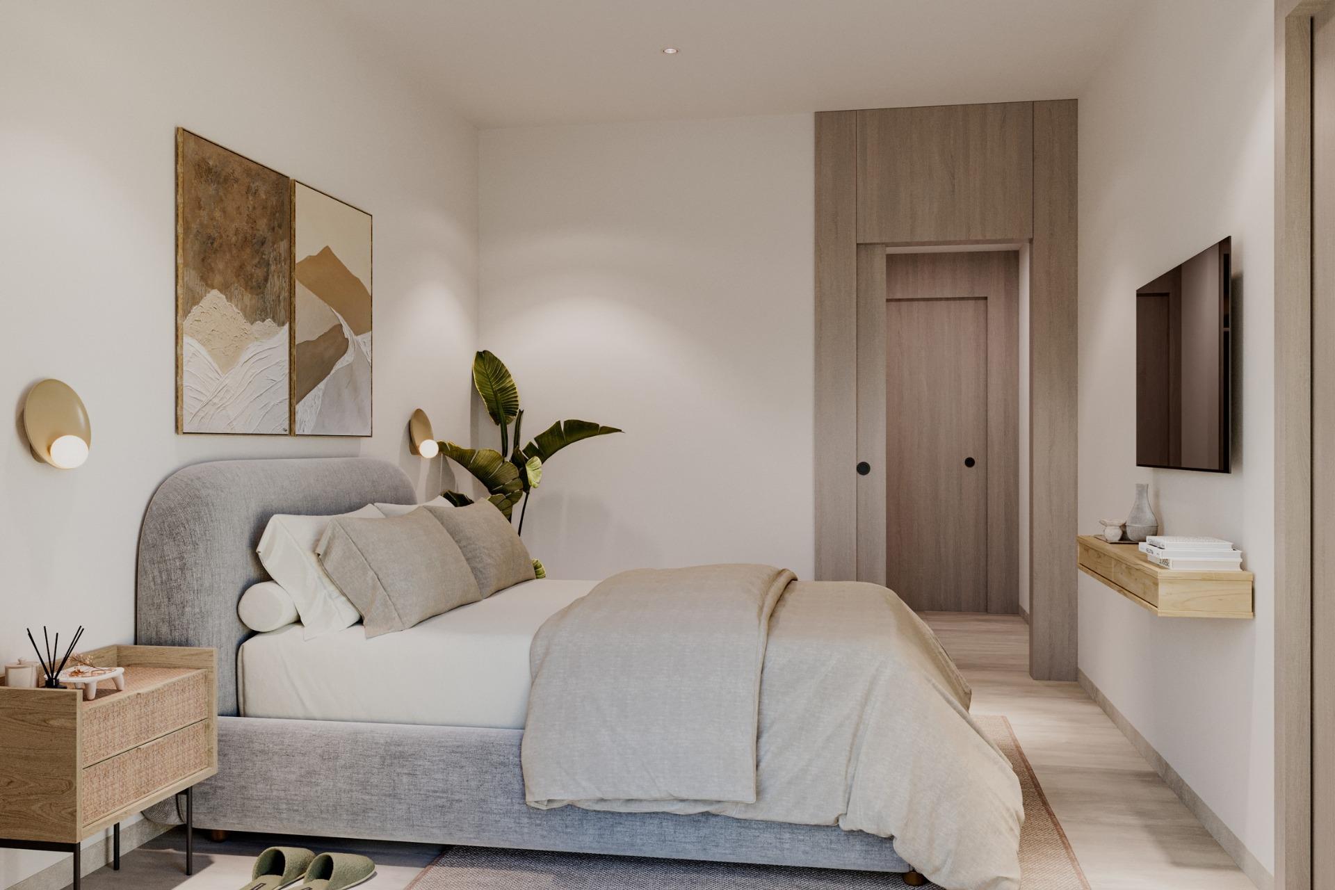 Villas contemporáneas de nueva construcción con piscina privada en La Finca Golf Resort, Algorfa