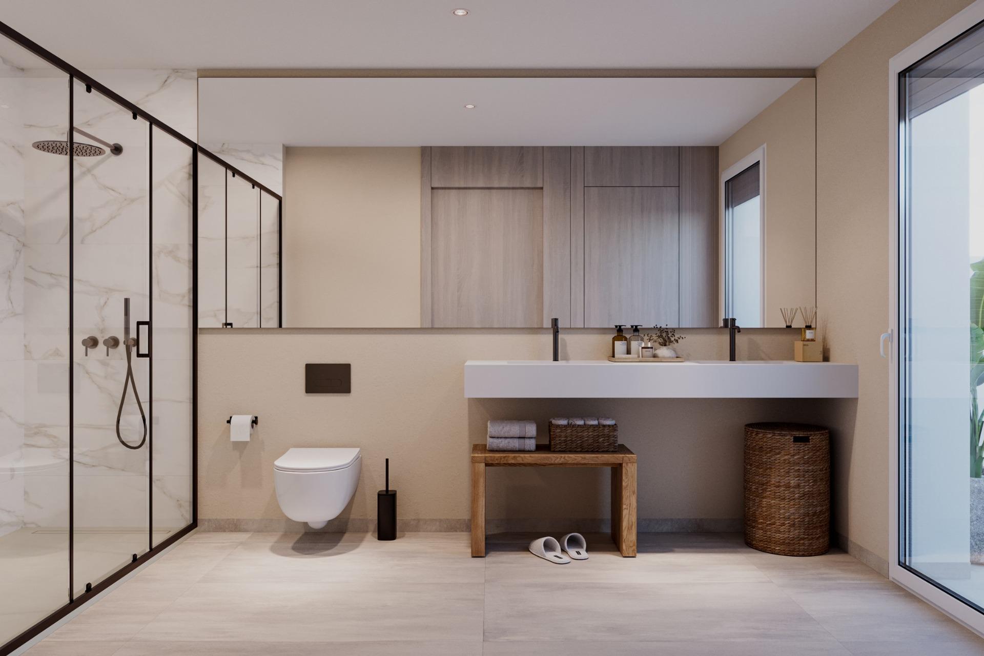 Villas contemporáneas de nueva construcción con piscina privada en La Finca Golf Resort, Algorfa