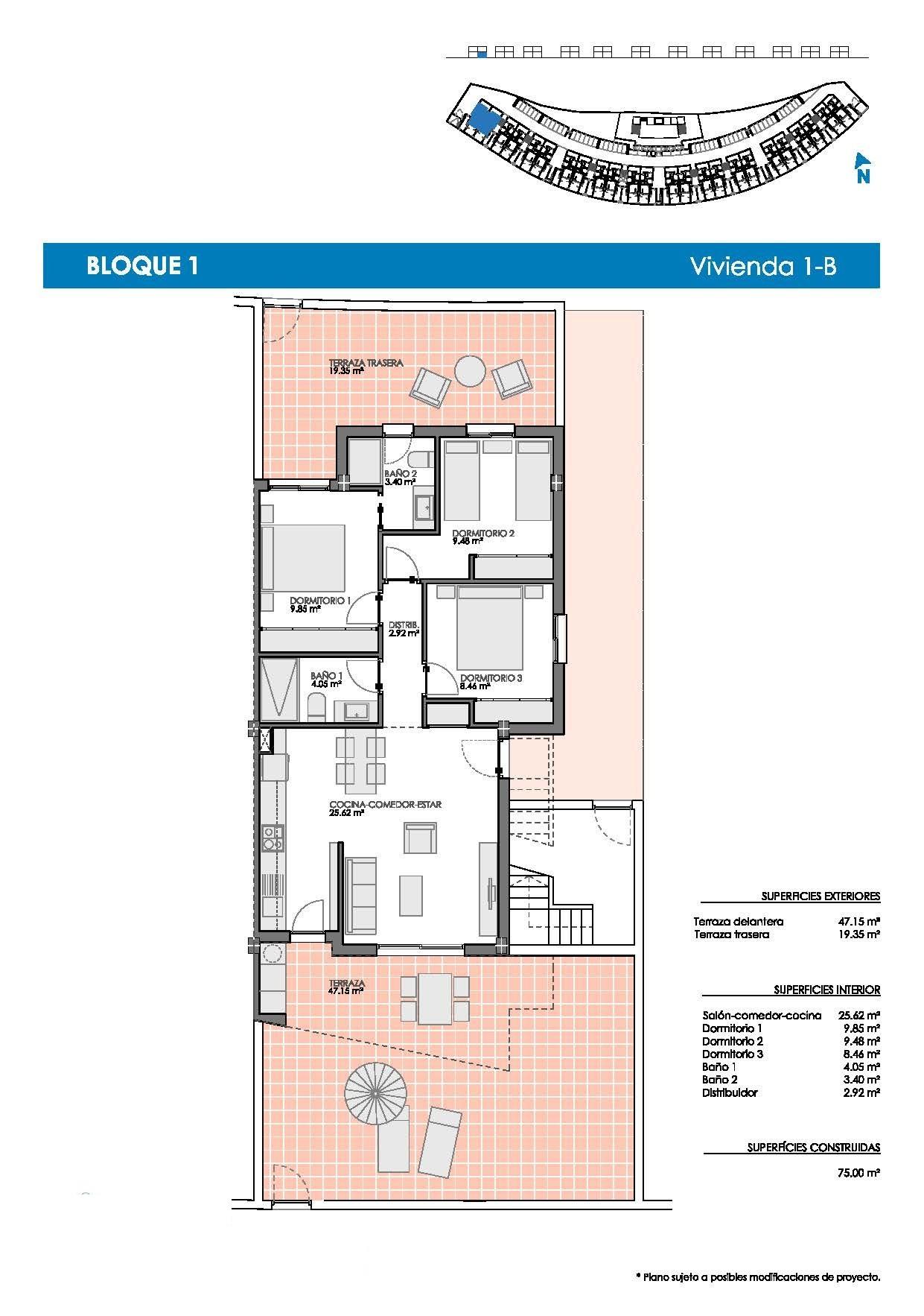 Bungalows de nueva construcción en Lo Romero Golf Resort, Pilar de la Horadada