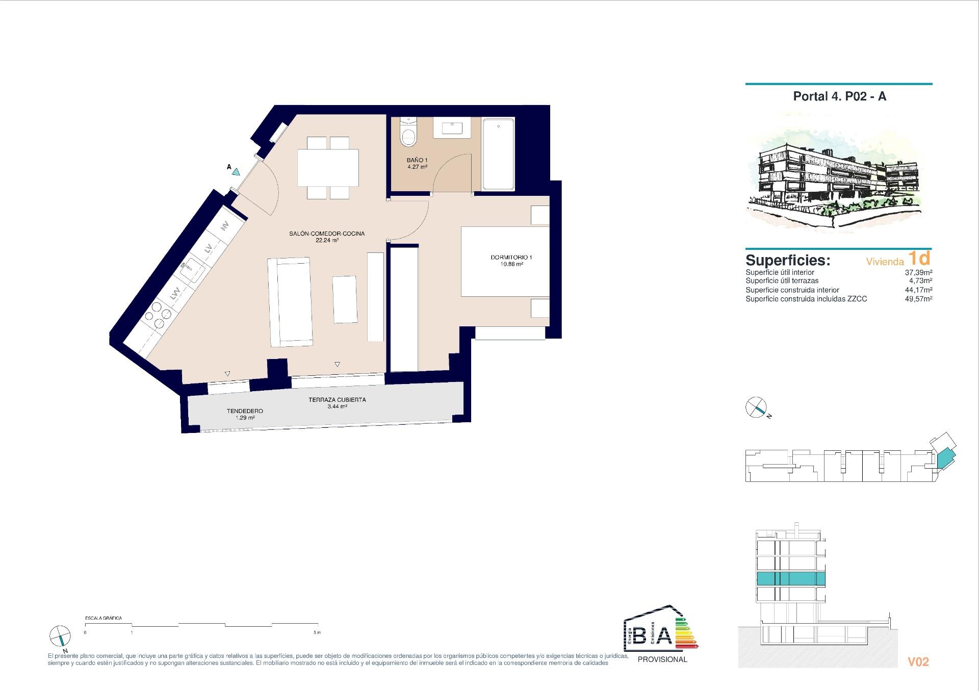 Residencial de nueva construcción en Alicante, con vistas abiertas a la ciudad