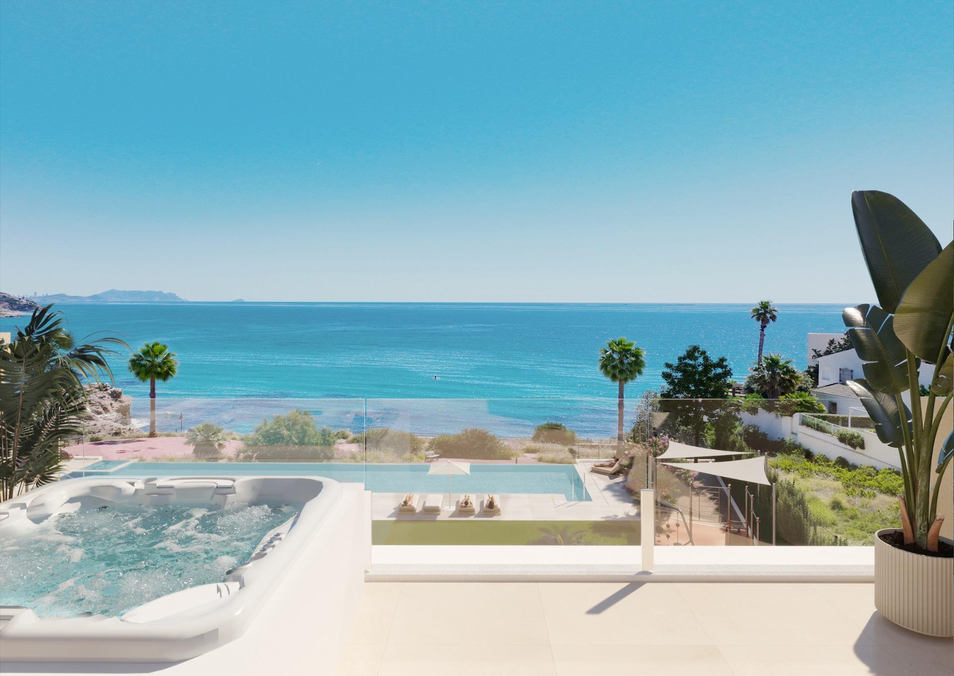 Exclusivas viviendas en primera línea de playa en El Campello, Costa Blanca