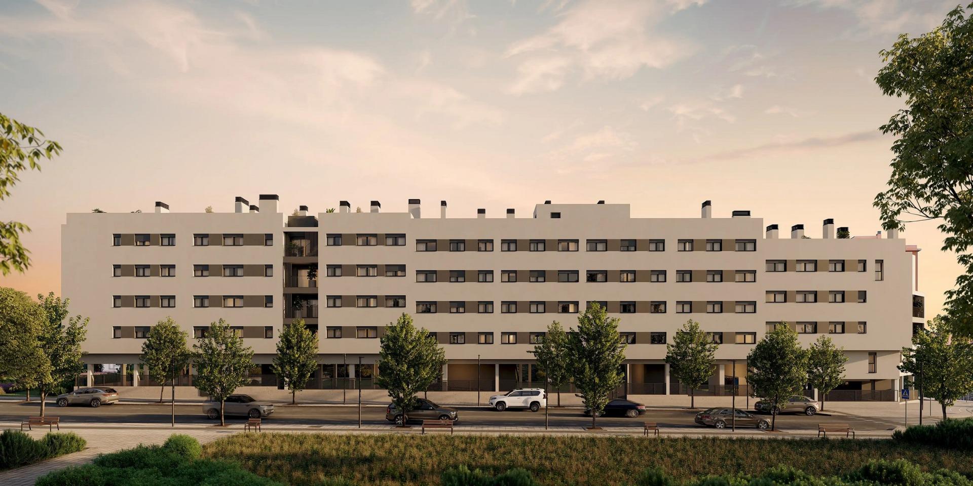 Residencial de nueva construcción en Alicante, con vistas abiertas a la ciudad