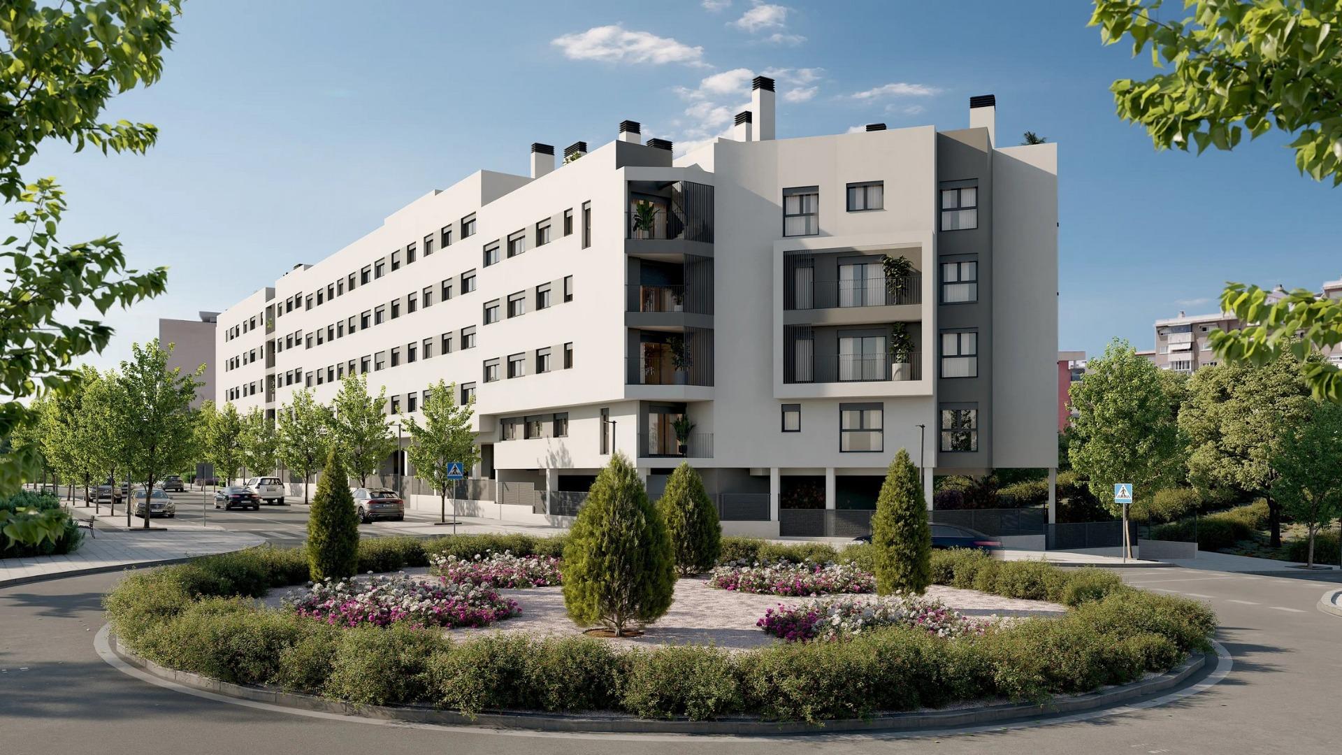 Residencial de nueva construcción en Alicante, con vistas abiertas a la ciudad