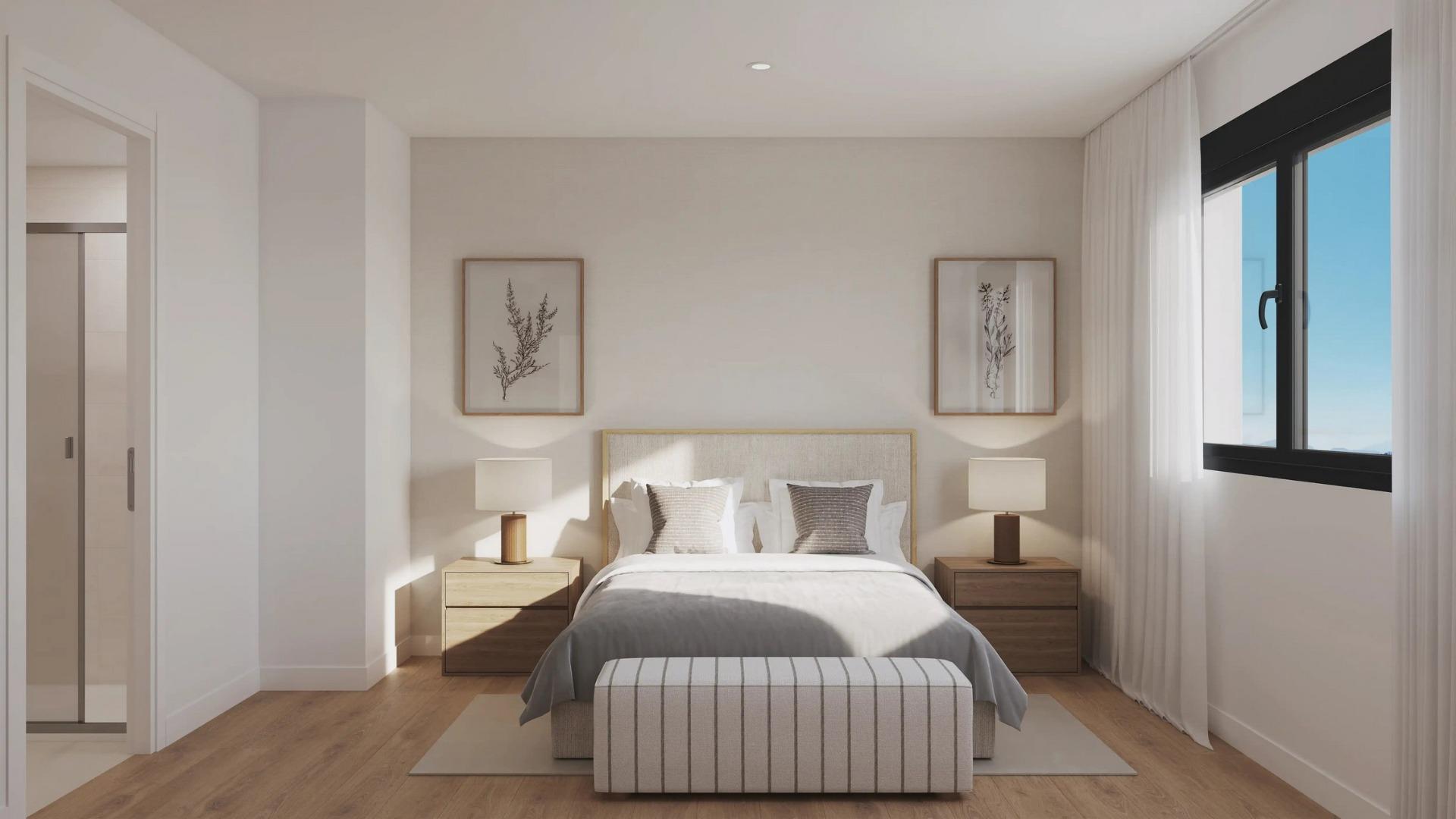 Residencial de nueva construcción en Alicante, con vistas abiertas a la ciudad
