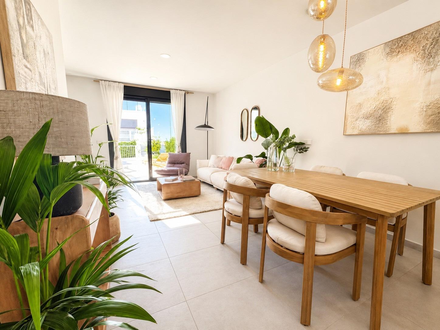 Adosados y villas adosadas de nueva construcción, listas para entrar a vivir, en Altaona Golf Resort, Murcia