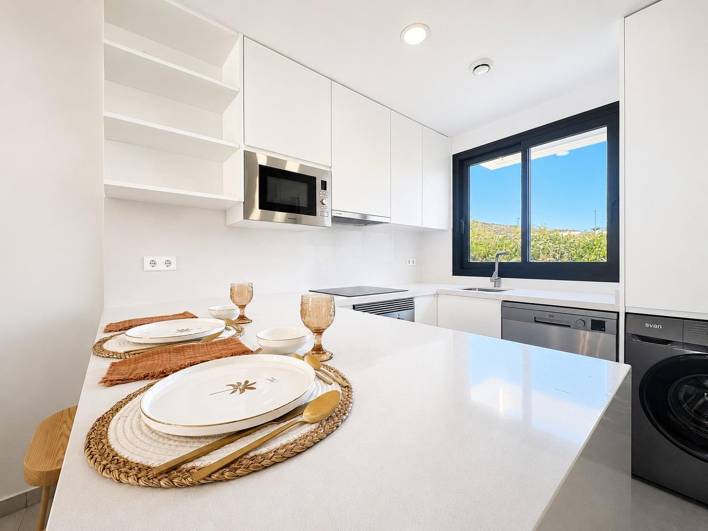 Adosados y villas adosadas de nueva construcción, listas para entrar a vivir, en Altaona Golf Resort, Murcia