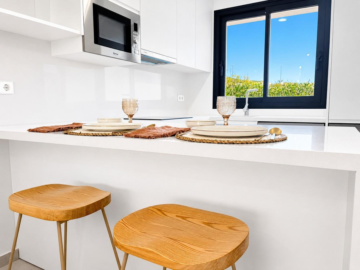 Adosados y villas adosadas de nueva construcción, listas para entrar a vivir, en Altaona Golf Resort, Murcia