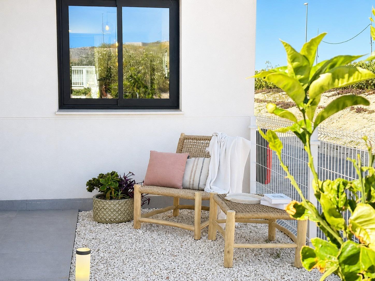 Adosados y villas adosadas de nueva construcción, listas para entrar a vivir, en Altaona Golf Resort, Murcia