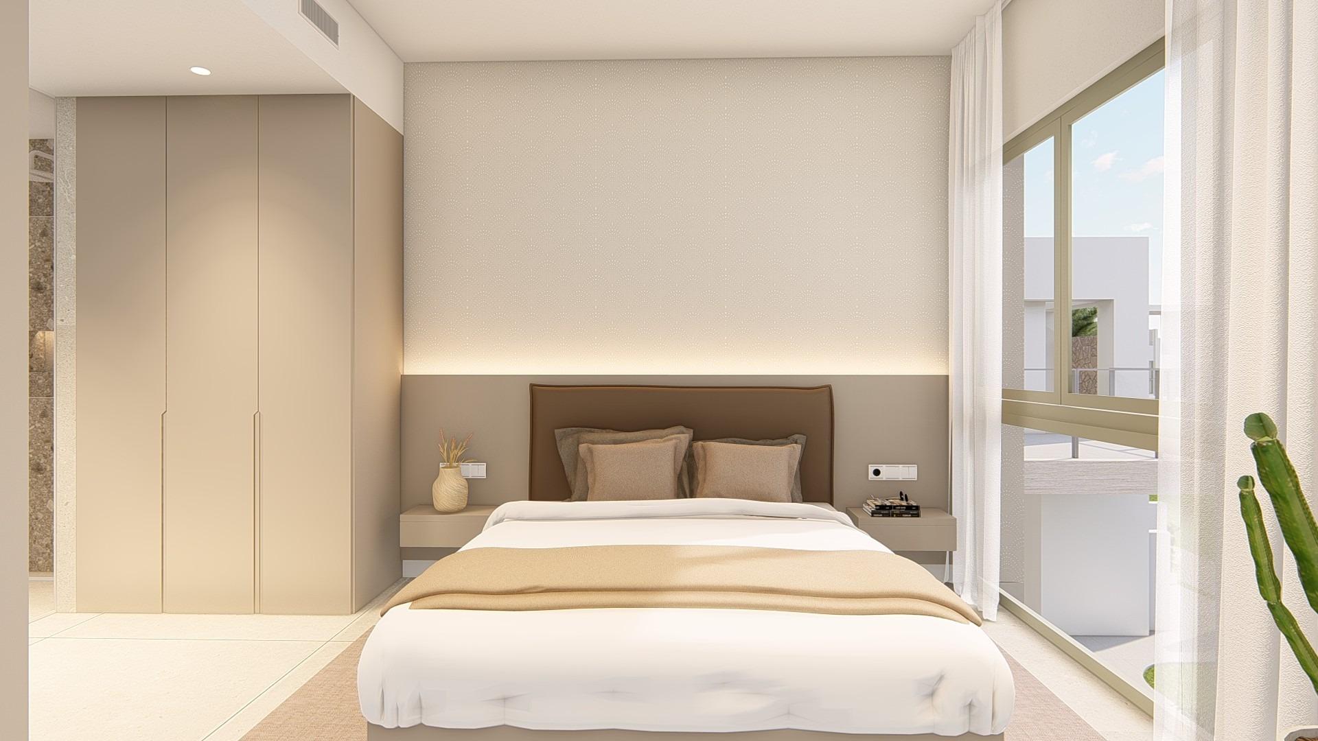 Apartamentos de nueva construcción en La Serena Golf-Los Alcázares, cerca de la playa