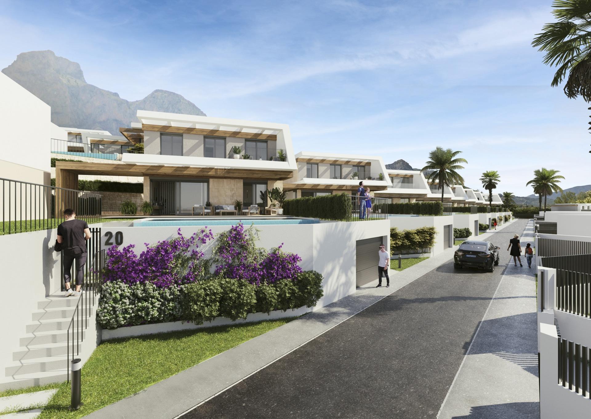 VILLAS DE OBRA NUEVA EN POLOP