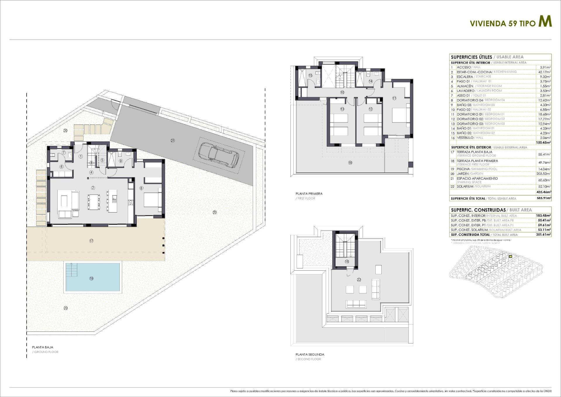 VILLAS DE OBRA NUEVA EN POLOP