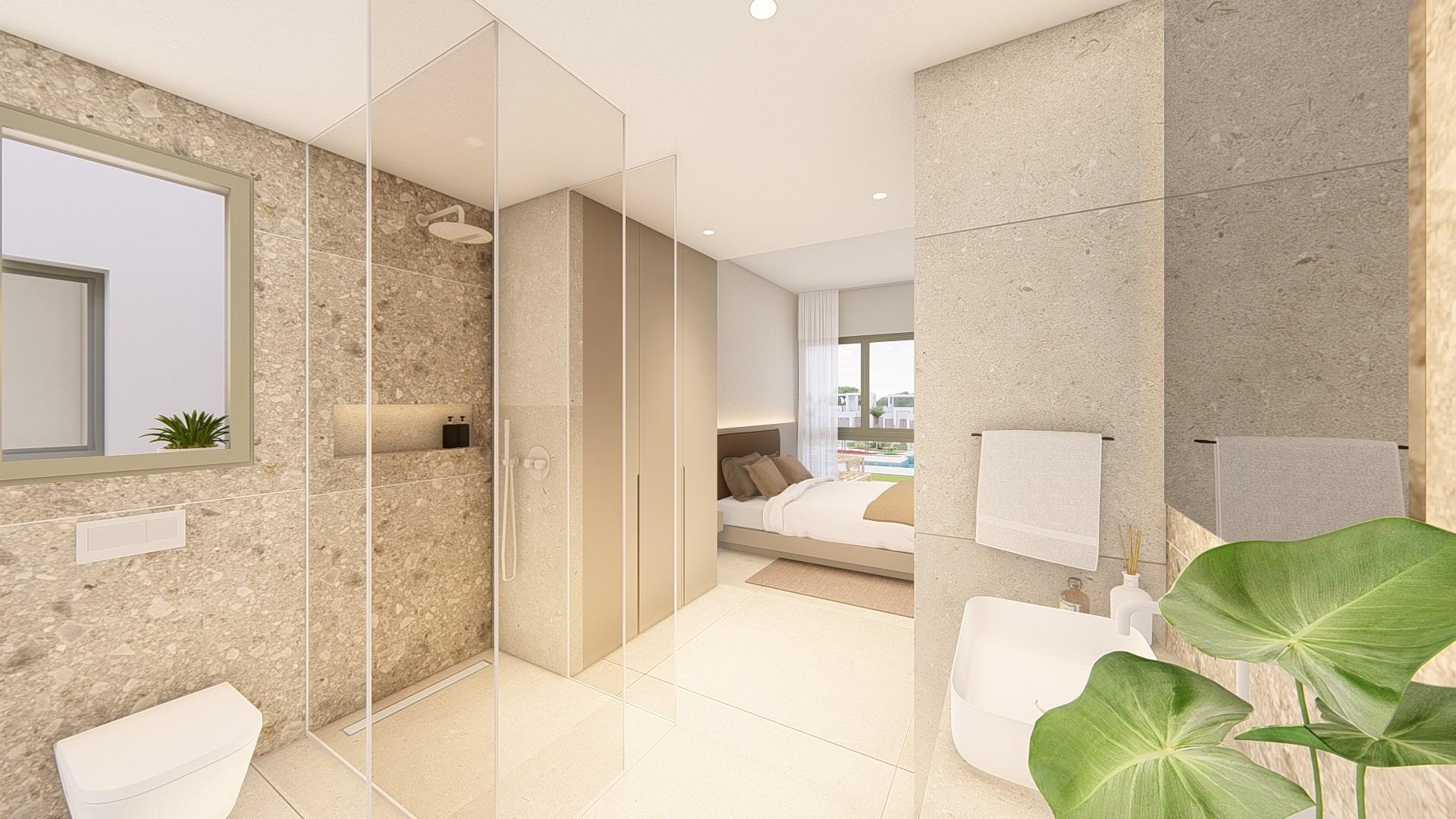 Apartamentos de nueva construcción en La Serena Golf-Los Alcázares, cerca de la playa