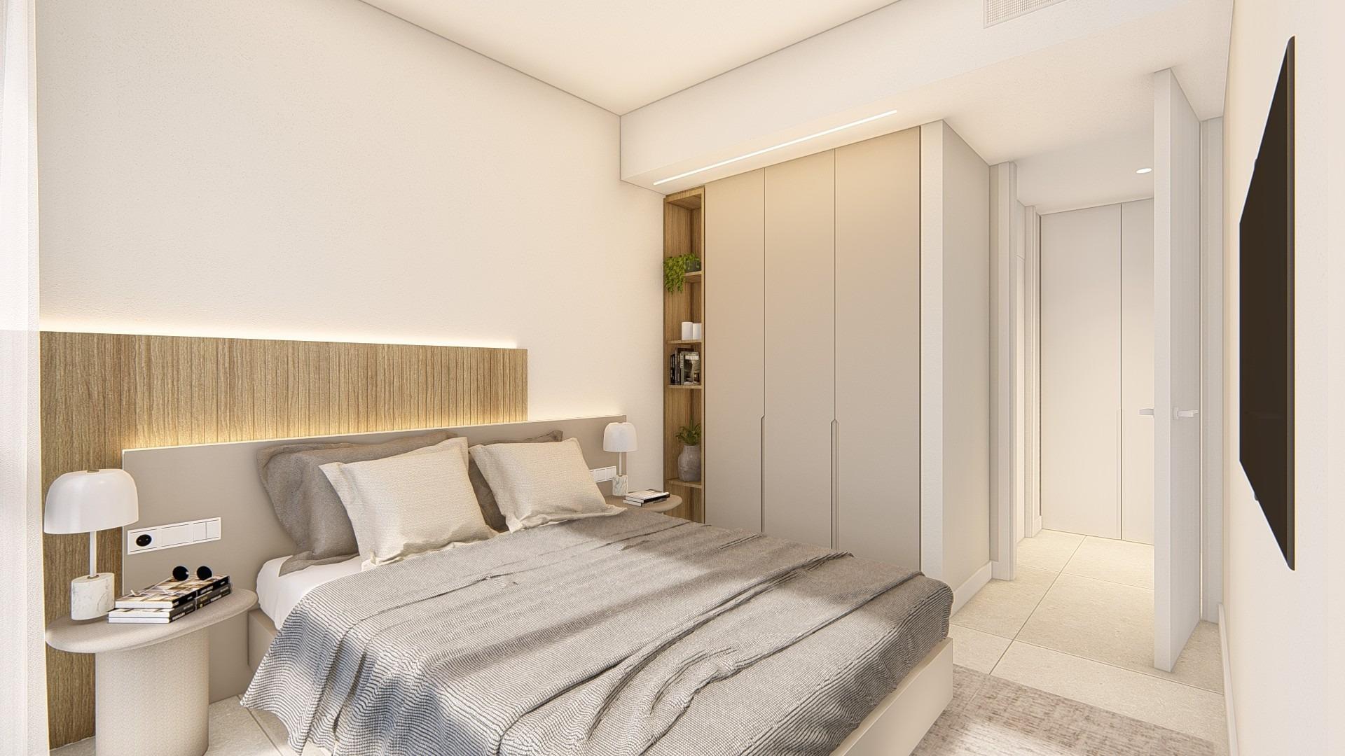 Apartamentos de nueva construcción en La Serena Golf-Los Alcázares, cerca de la playa