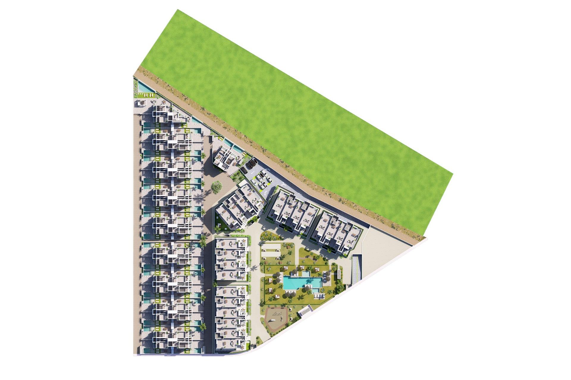 Apartamentos de nueva construcción en La Serena Golf-Los Alcázares, cerca de la playa