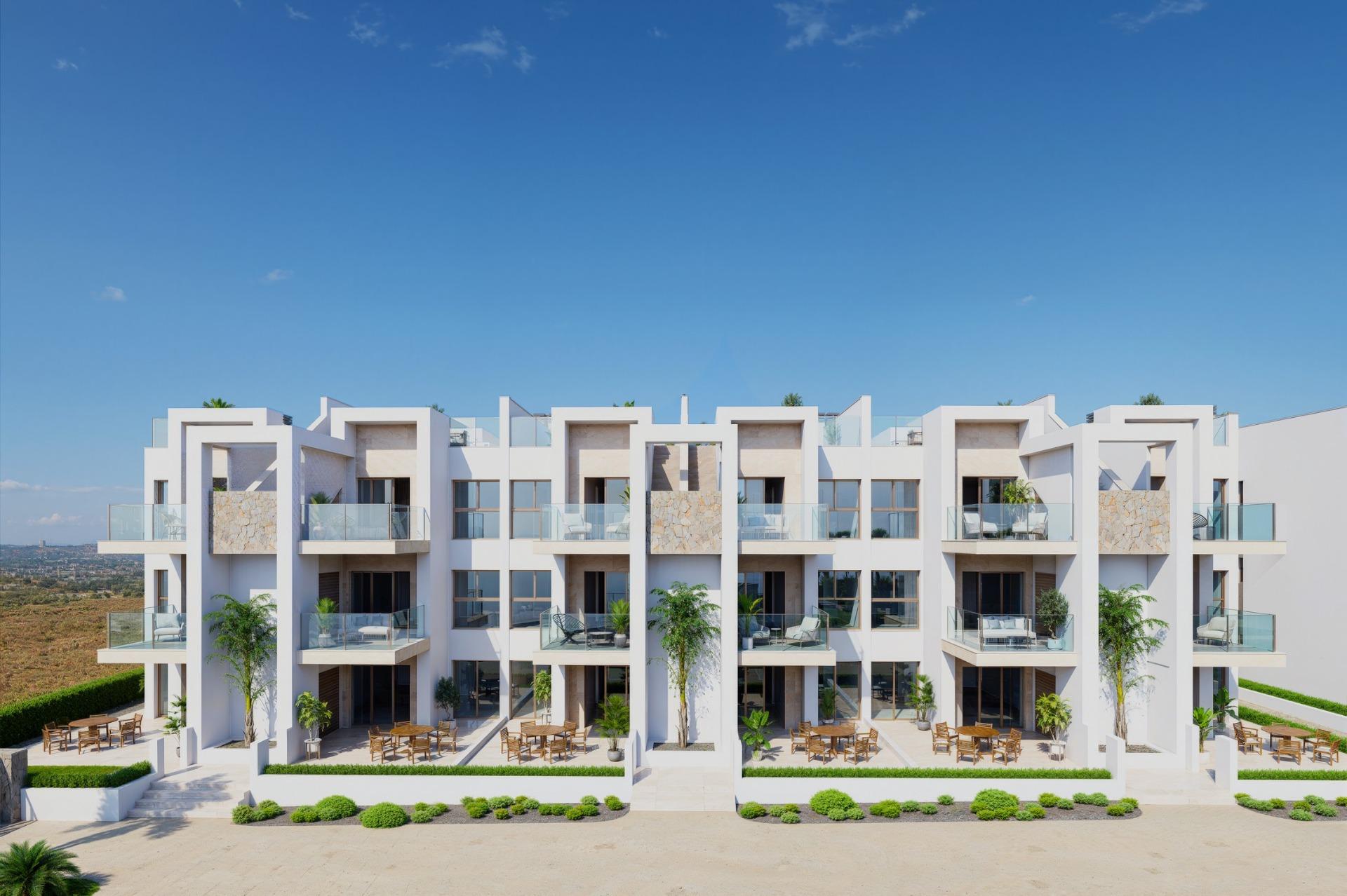 Apartamentos de nueva construcción en La Serena Golf-Los Alcázares, cerca de la playa