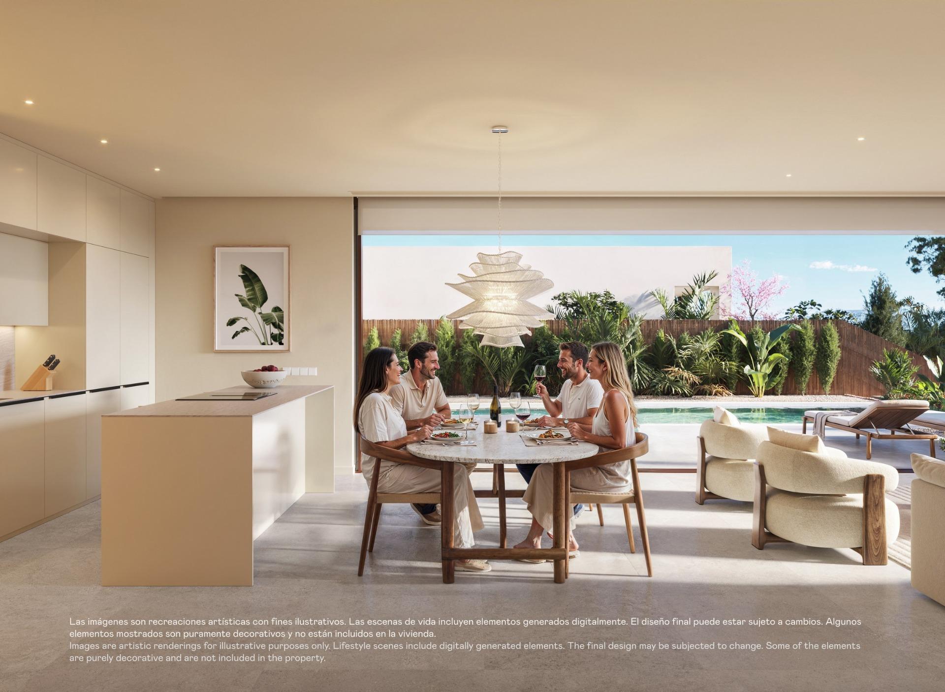 Villas de lujo de nueva construcción en Las Colinas Golf and Country Club, Orihuela Costa