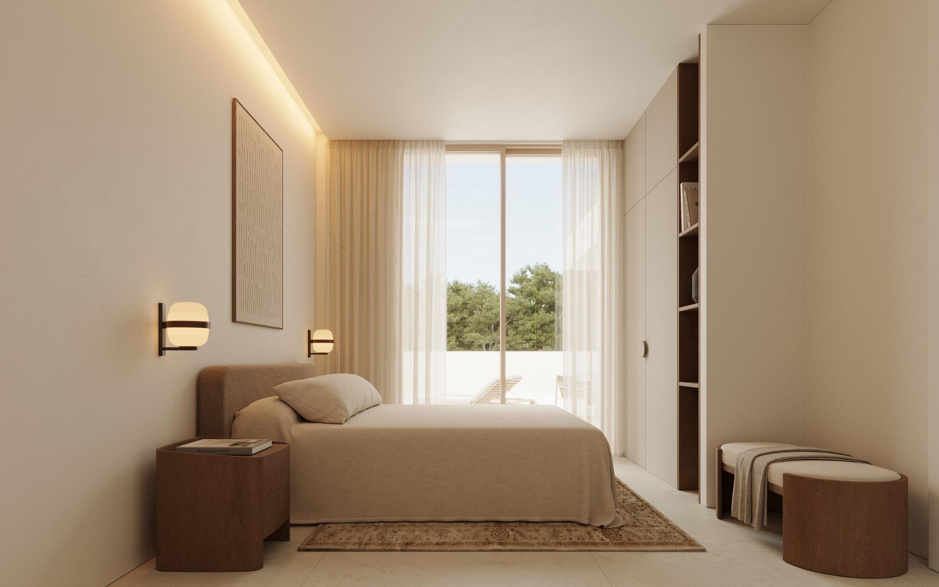 Villas contemporáneas de nueva construcción en Polop Hills con piscina privada