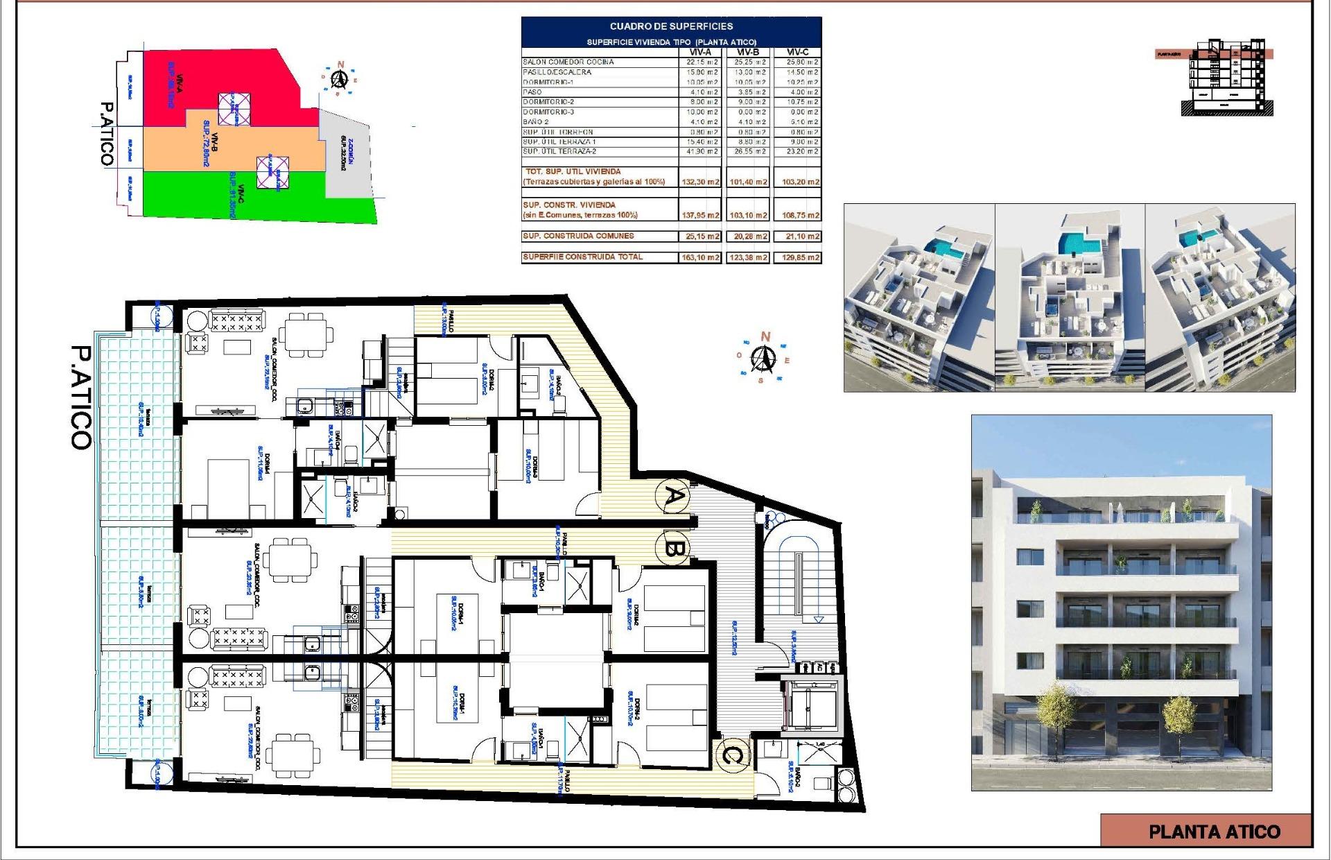 Apartamentos de nueva construcción en Torrevieja A solo 400 m de la Playa del Cura
