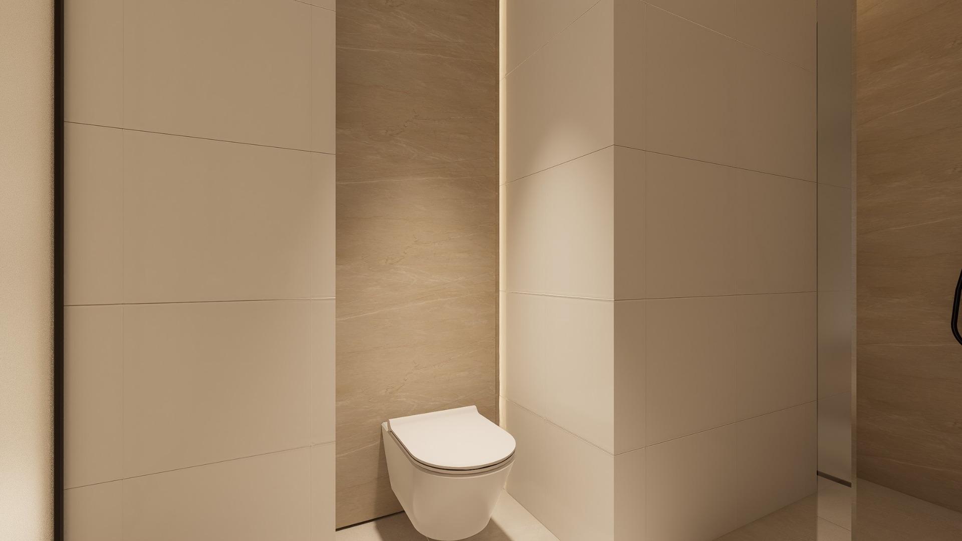 Bungalows de nueva construcción con jardín o solárium cerca de la playa en Pilar de la Horadada