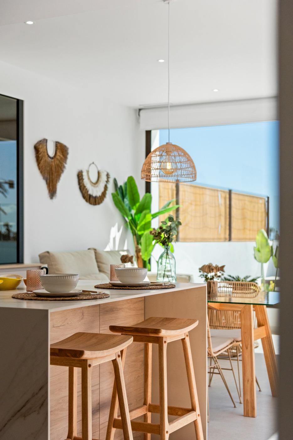 Apartamentos y villas de nueva construcción en primera línea de golf en Los Alcázares, Costa Cálida