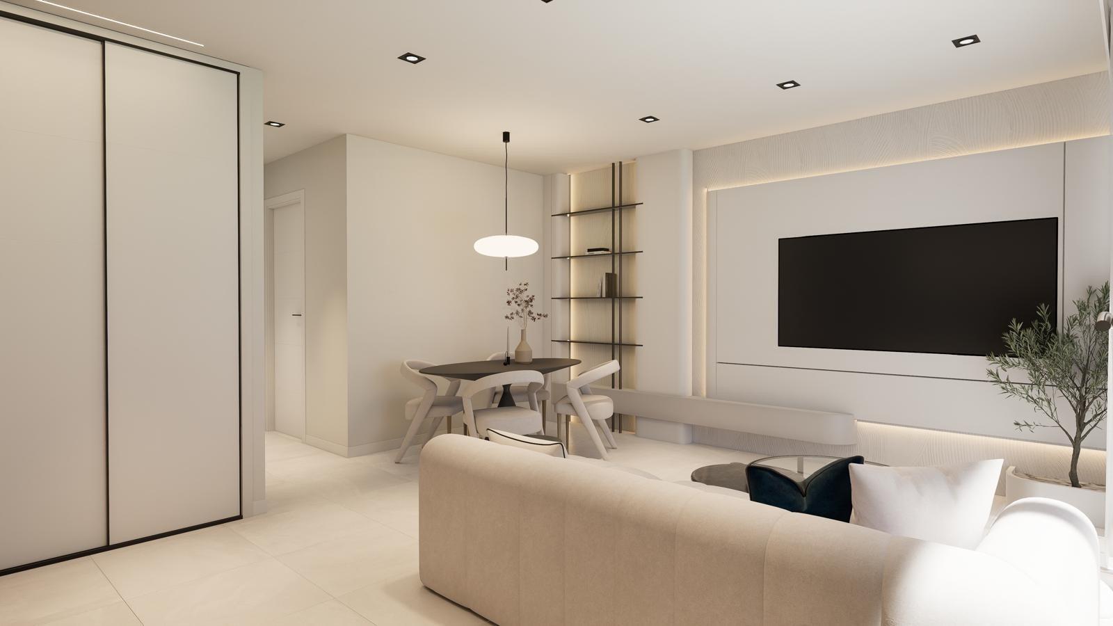 Bungalows de nueva construcción con jardín o solárium cerca de la playa en Pilar de la Horadada