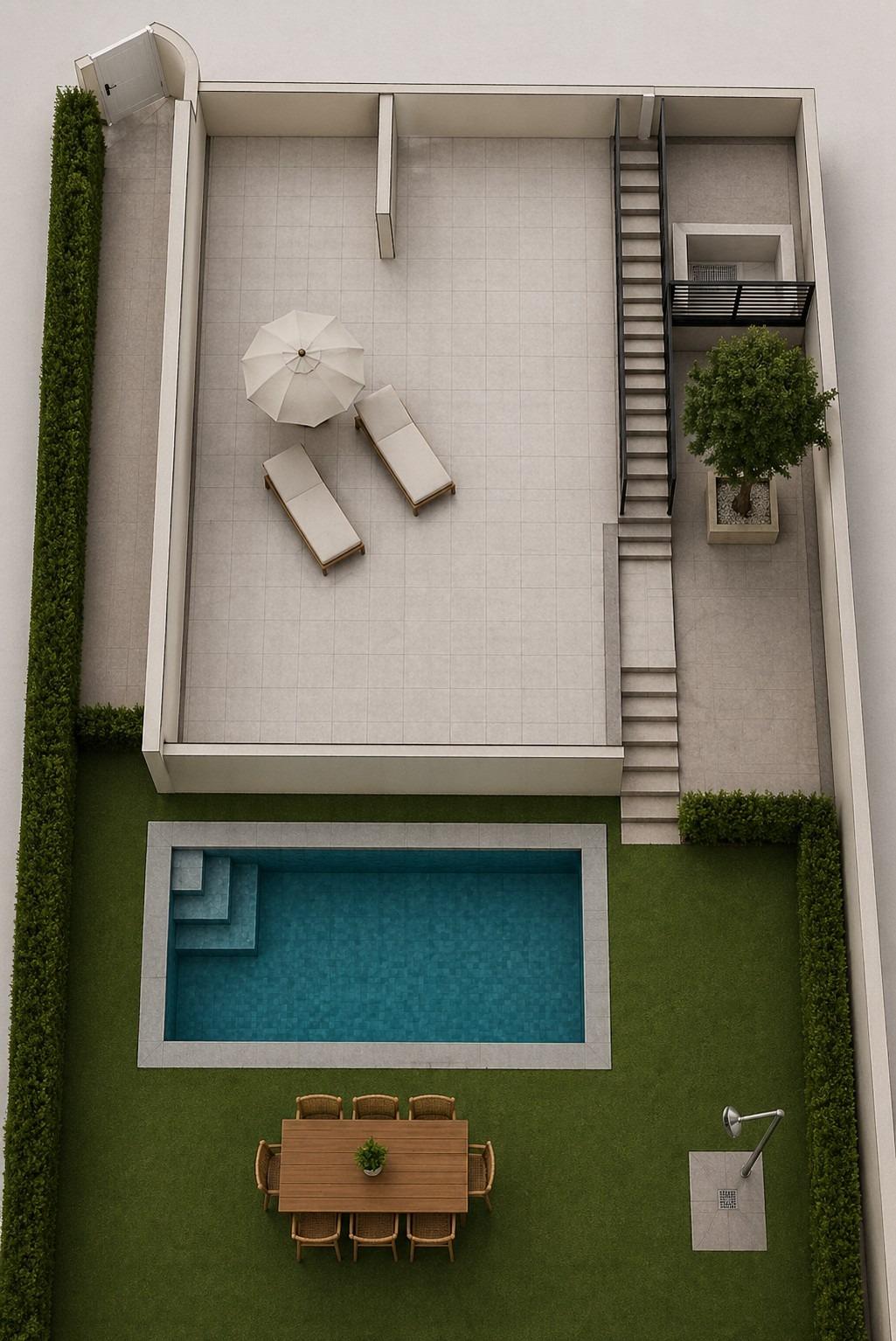 Promoción de 3 Villas independientes de nueva construcción con piscina privada en el Country Club de Mazarrón
