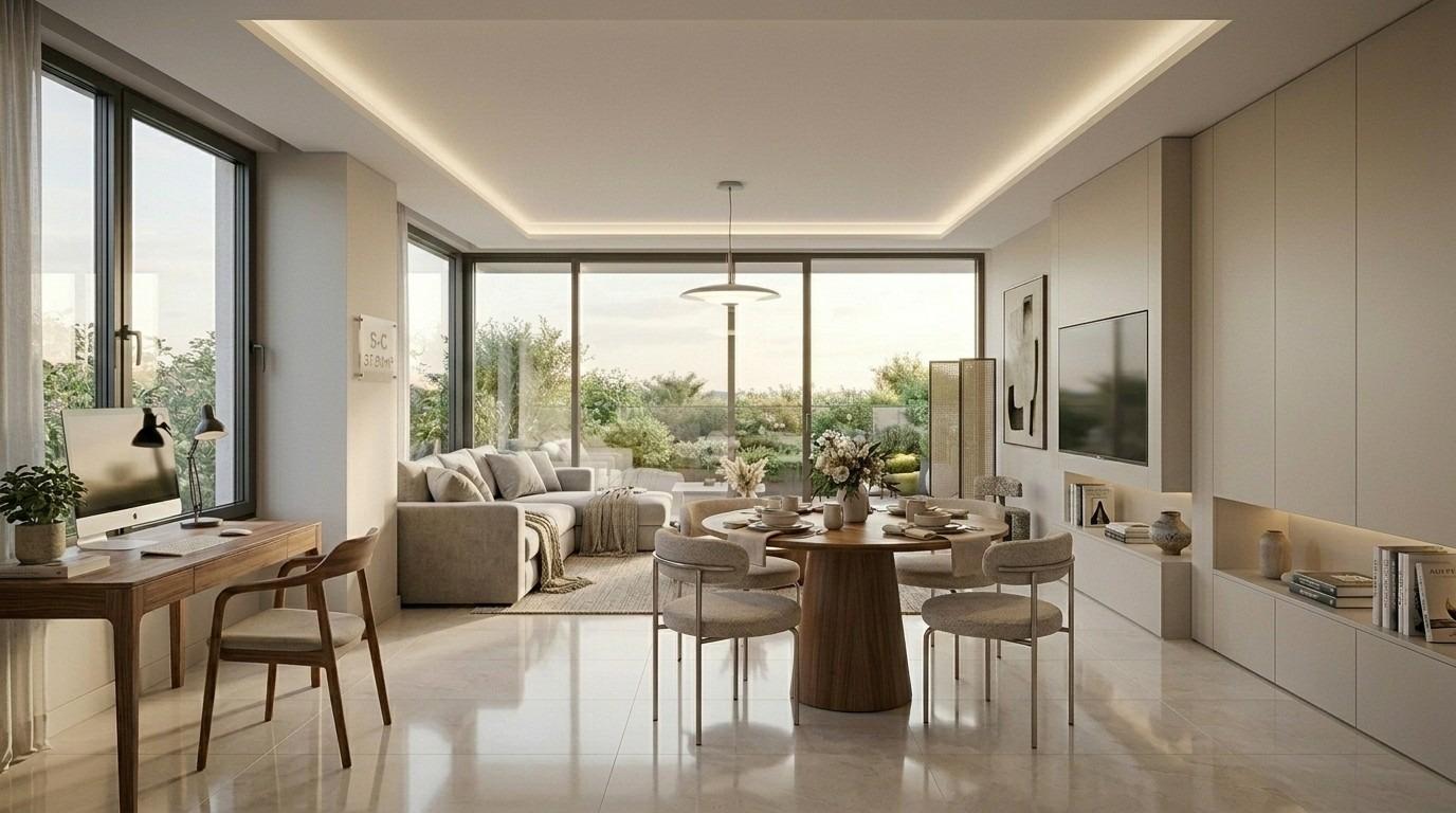 Promoción de 3 Villas independientes de nueva construcción con piscina privada en el Country Club de Mazarrón