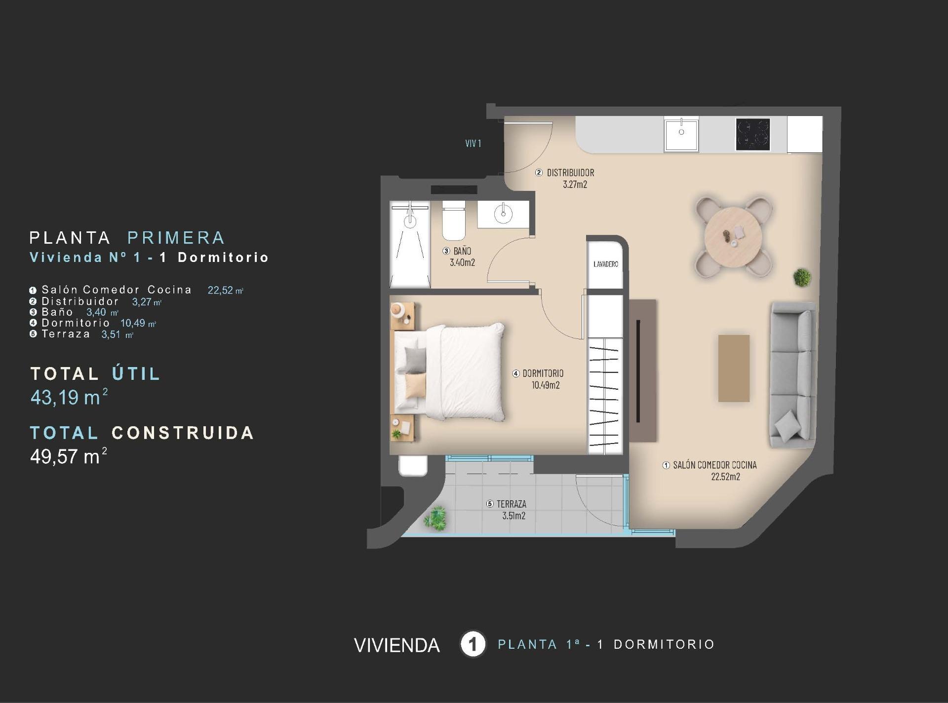 Apartamentos de lujo de nueva construcción cerca del puerto deportivo de Torrevieja y de la Playa del Cura