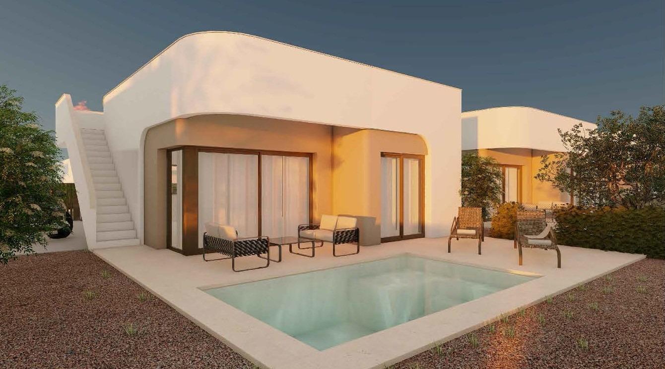 Exclusivas villas con piscina privada en Hacienda del Álamo Golf Resort, Costa Cálida