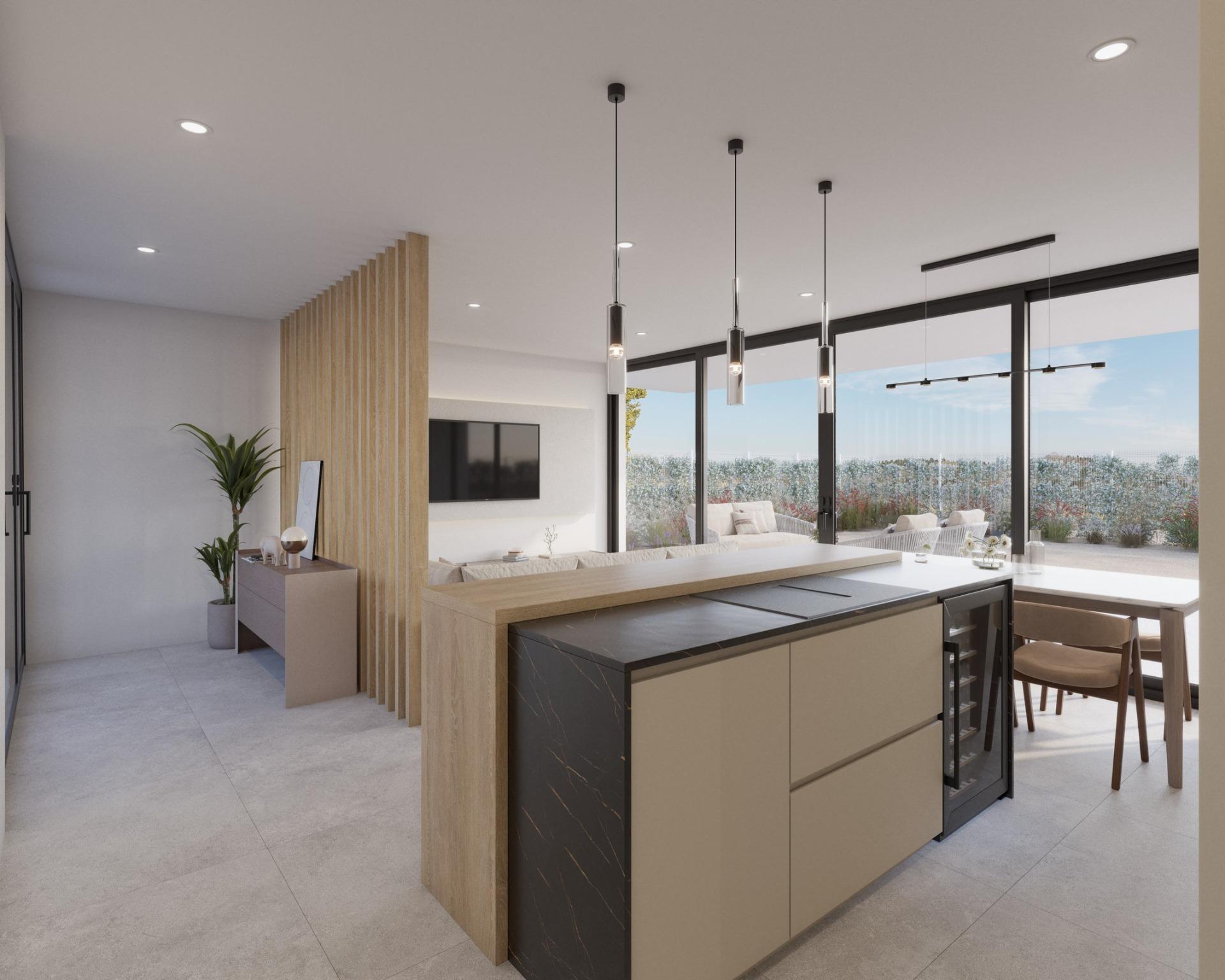 Exclusivas villas con piscina privada en Hacienda del Álamo Golf Resort, Costa Cálida
