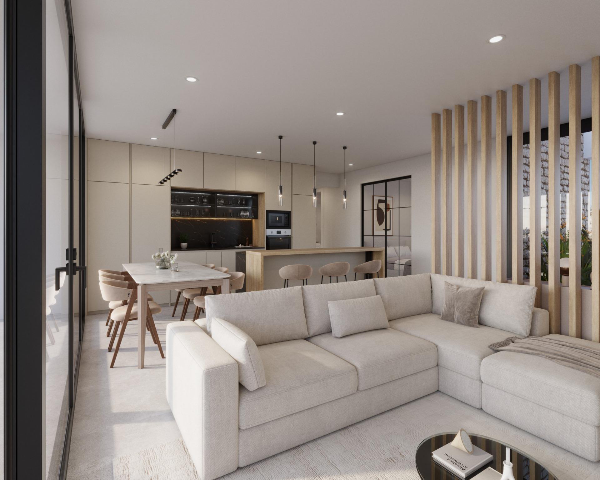 Exclusivas villas con piscina privada en Hacienda del Álamo Golf Resort, Costa Cálida