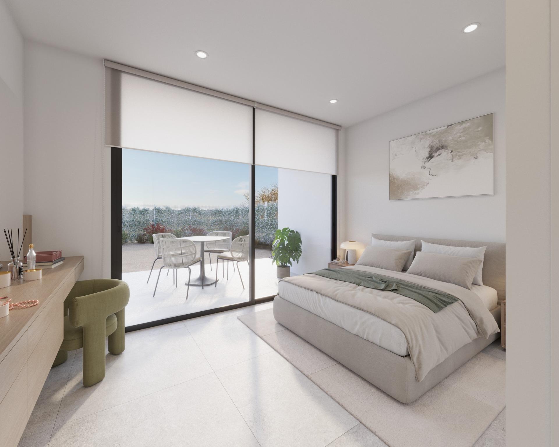 Exclusivas villas con piscina privada en Hacienda del Álamo Golf Resort, Costa Cálida