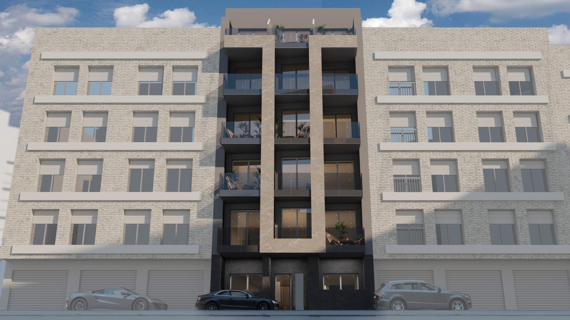 Apartamentos de nueva construcción en Torrevieja a solo 100 m de la Playa de Los Locos