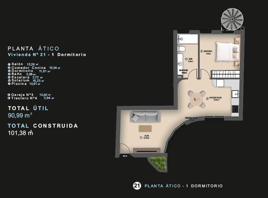 Apartamentos de lujo de nueva construcción cerca del puerto deportivo de Torrevieja y de la Playa del Cura