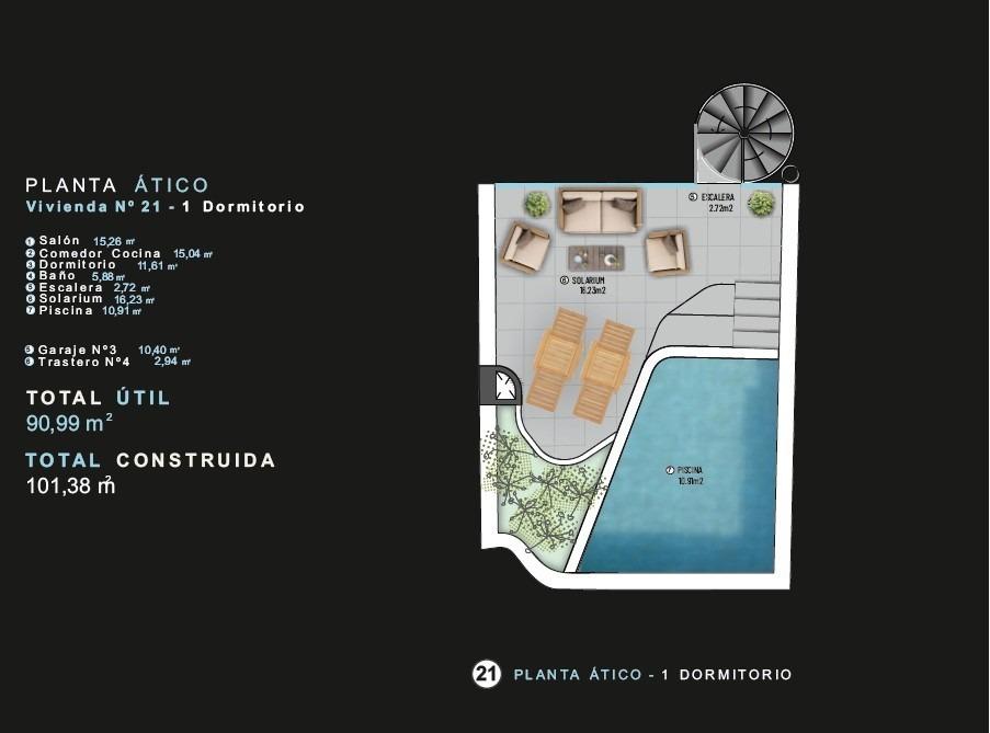Apartamentos de lujo de nueva construcción cerca del puerto deportivo de Torrevieja y de la Playa del Cura