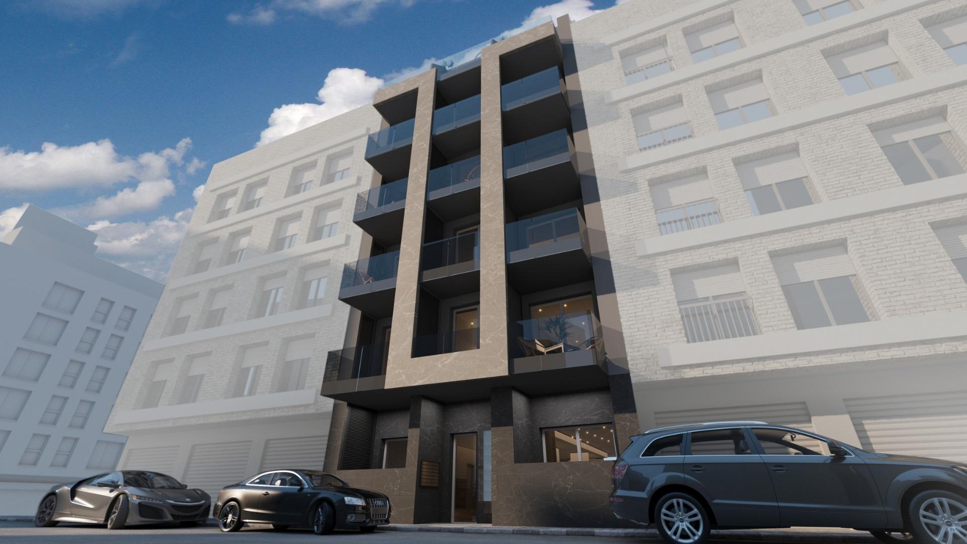 Apartamentos de nueva construcción en Torrevieja a solo 100 m de la Playa de Los Locos