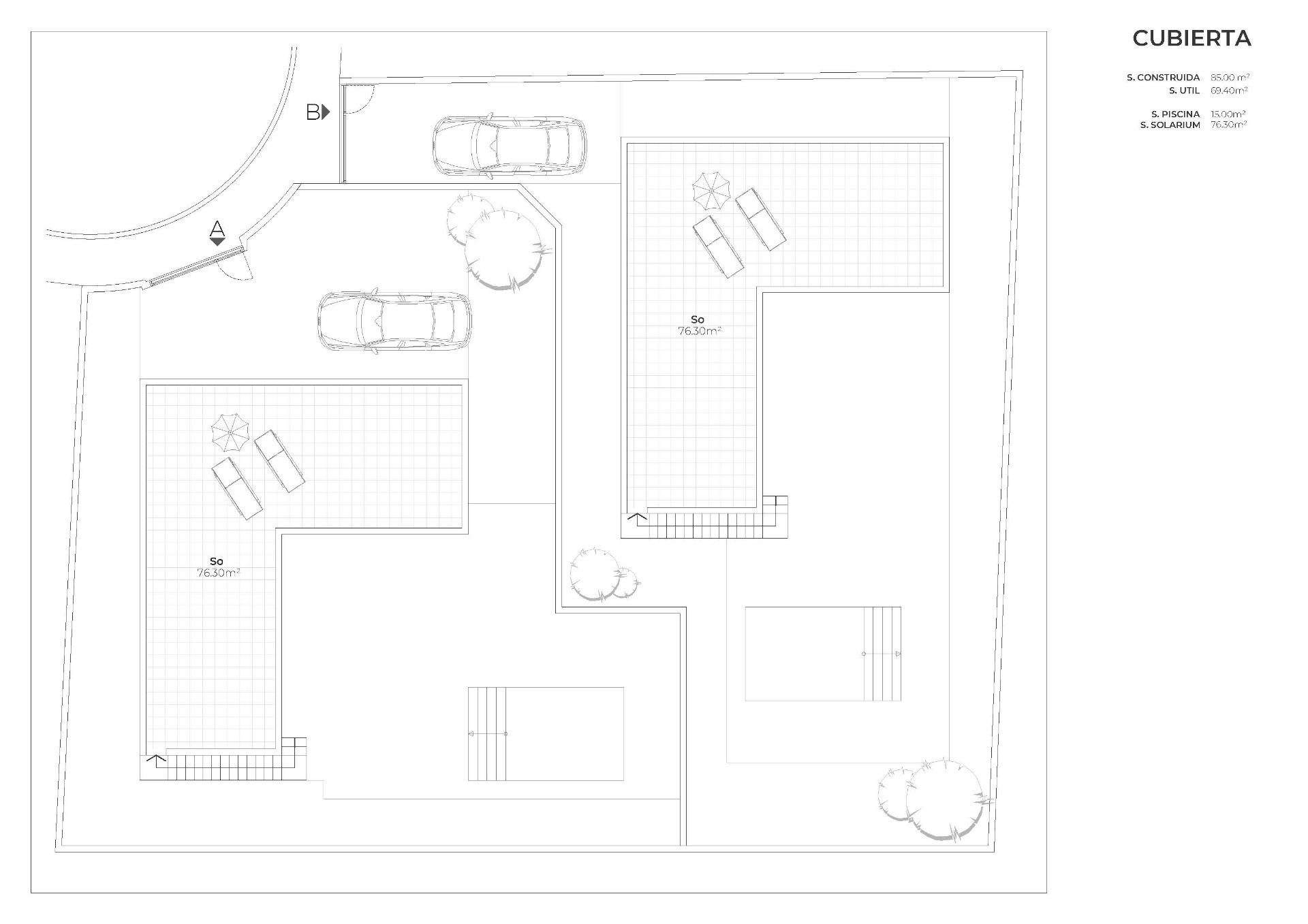 Promoción de 2 Villas independientes de nueva construcción con piscina privada en el Country Club de Mazarrón
