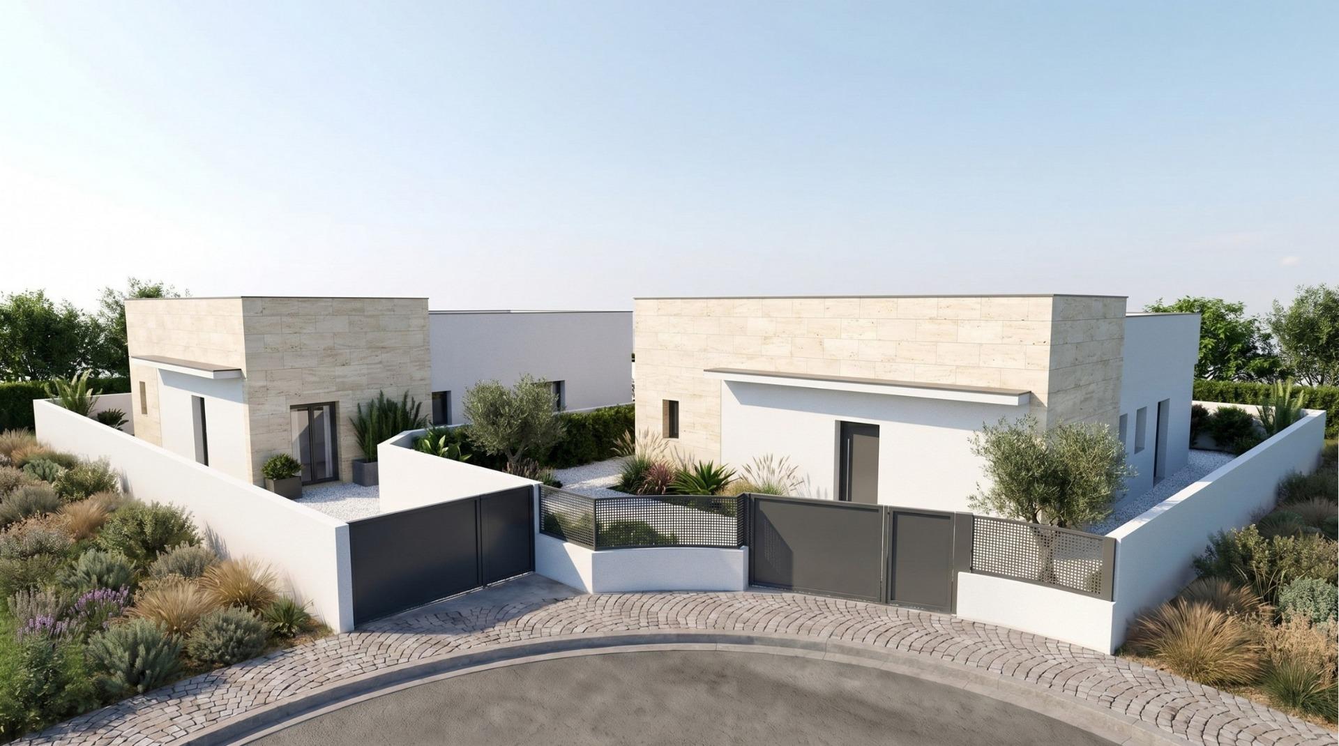Promoción de 2 Villas independientes de nueva construcción con piscina privada en el Country Club de Mazarrón
