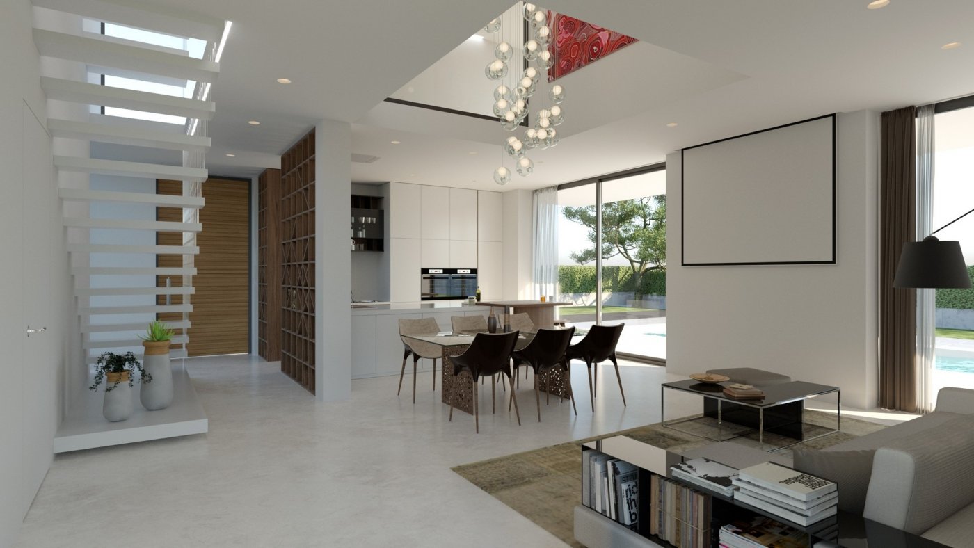 VILLAS DE OBRA NUEVA A 250 m DE LA PLAYA EN CAMPOAMOR