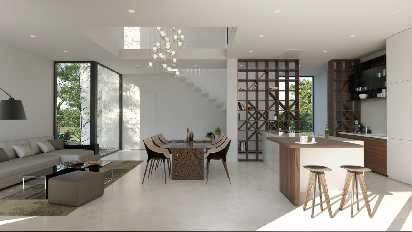 VILLAS DE OBRA NUEVA A 250 m DE LA PLAYA EN CAMPOAMOR