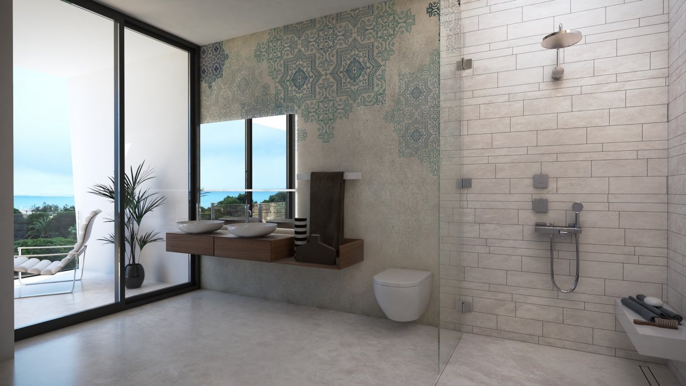 VILLAS DE OBRA NUEVA A 250 m DE LA PLAYA EN CAMPOAMOR