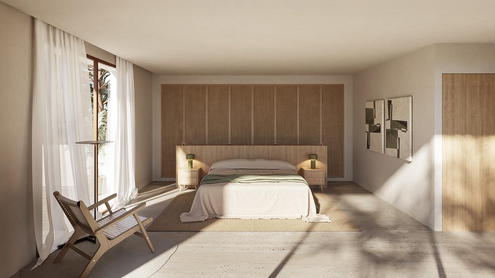 Villa de lujo de estilo ibicenco en La Fustera (Benissa Costa) A solo 1 km de la playa