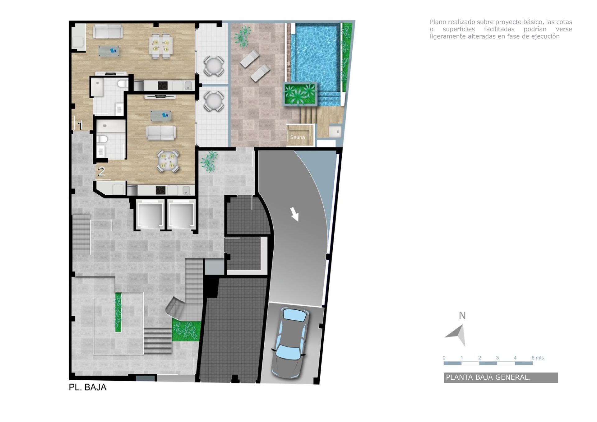 Estudios y apartamentos de nueva construcción en el centro de Torrevieja, cerca de la playa