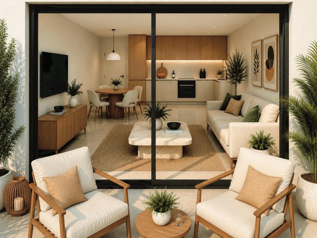 Apartamentos de lujo de nueva construcción cerca del puerto deportivo de Torrevieja y de la Playa del Cura