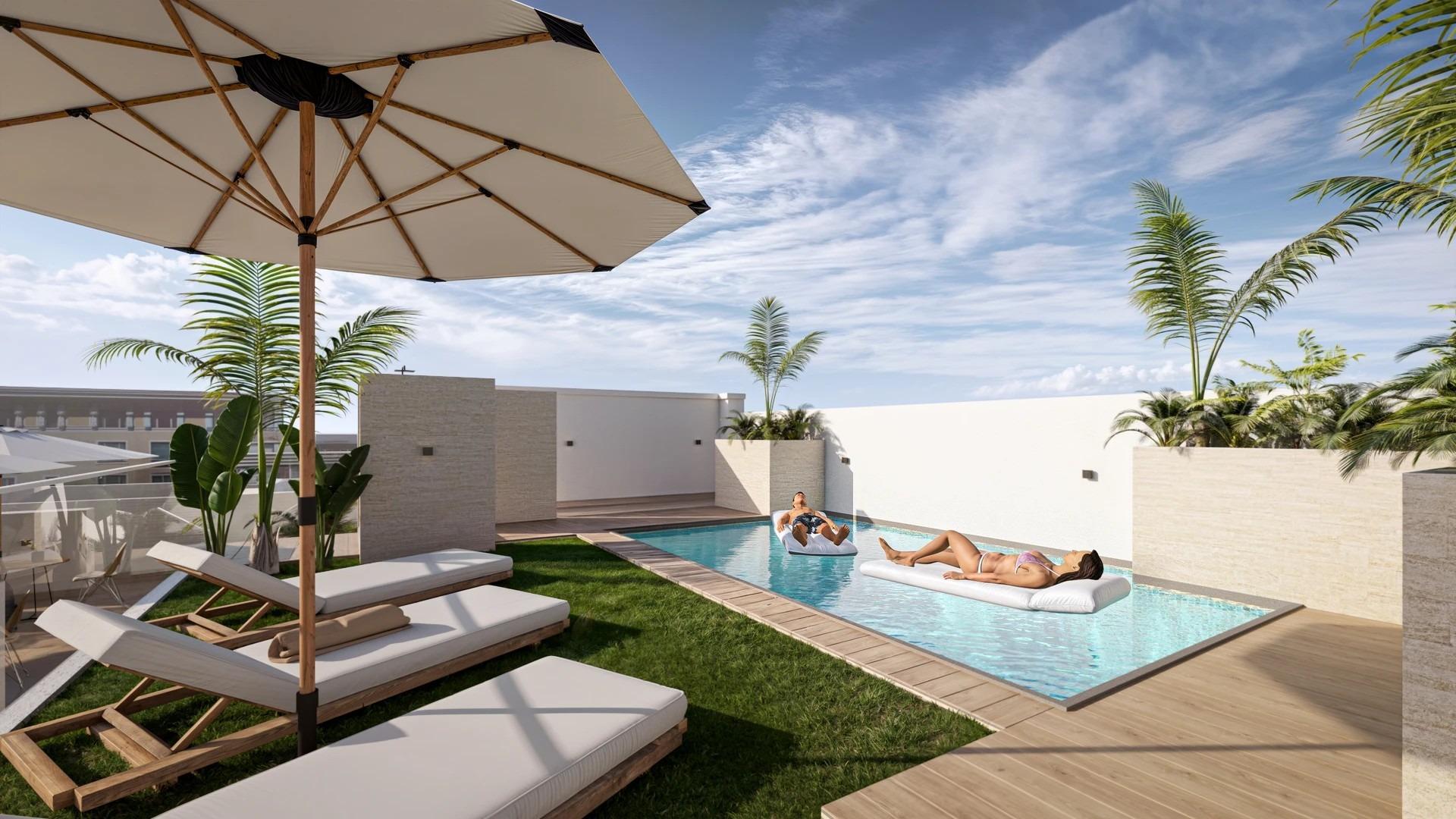 Estudios y apartamentos de nueva construcción en el centro de Torrevieja, cerca de la playa